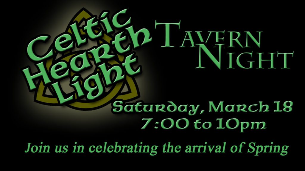 Celtic Hearth Light Tavern Night 2023