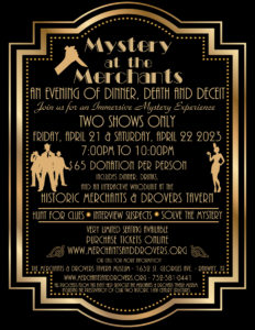 Mystery at the Museum @ Merchants and Drovers Tavern Museum